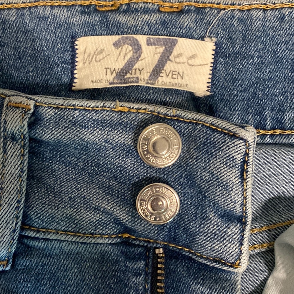 We The People / Free People Jeans • high rise